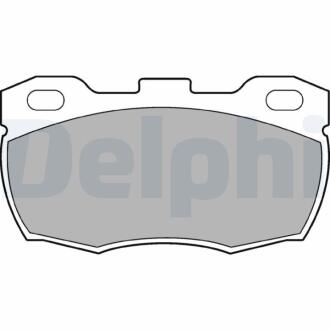 Гальмівні колодки, дискові DELPHI LP506