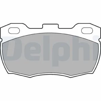 Гальмівні колодки, дискові DELPHI LP506