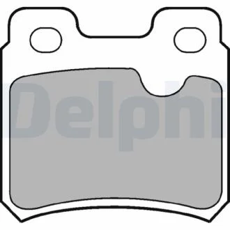 Гальмівні колодки, дискові DELPHI LP586