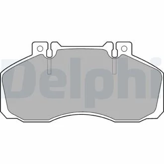 Гальмівні колодки, дискові DELPHI LP662