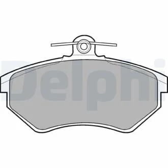 Гальмівні колодки, дискові DELPHI LP770