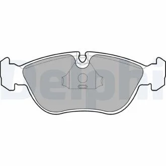 VOLVO гальмів.колодки передн.850,C70,S70,V70 DELPHI LP839