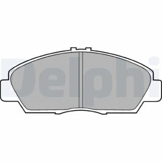 HONDA колодки гальмівні передн.Accord 2.0,2. 90-5/93,1.8I 5/93- DELPHI LP869