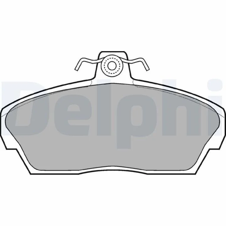 Гальмівні колодки, дискові DELPHI LP911 (фото 1)