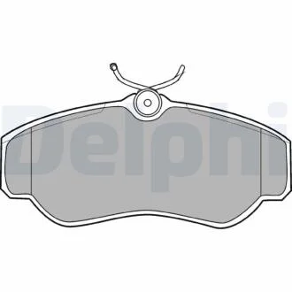 Гальмівні колодки, дискові DELPHI LP913