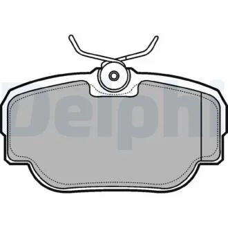 Гальмівні колодки, дискові DELPHI LP914