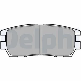 Гальмівні колодки, дискові DELPHI LP954
