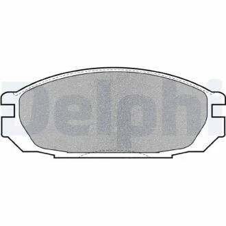 Гальмівні колодки диск. задн.NISSAN Patrol 2.8TD/4,2i DELPHI LP983