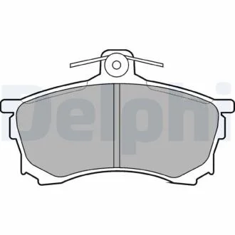 MITSUBISHI гальмівні колодки передн.Carisma 95- DELPHI LP992