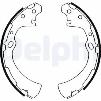 Гальмівні колодки, барабанні DELPHI LS1505