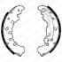 Гальмівна колодка ABARTH PUNTO CITROEN NEMO FIAT FIORINO, GRANDE PUNTO, IDEA, PANDA, PANDINA, PUNTO, PUNTO EVO, QUBO LANCIA MUSA, YPSILON OPEL ADAM, CORSA C, CORSA D 0.9-1.9D 09.99- DELPHI LS1980 (фото 1)