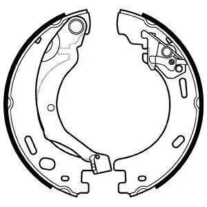 Гальмівна колодка LAND ROVER DISCOVERY III, DISCOVERY IV, RANGE ROVER SPORT I, RANGE ROVER SPORT II 2.0-5.0 07.04-03.22 DELPHI LS1997