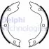 Гальмівні колодки, барабанні DELPHI LS2038 (фото 1)
