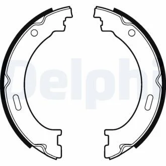 Гальмівні колодки, барабанні DELPHI LS2041