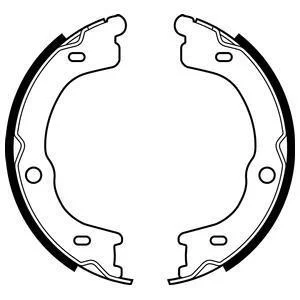 Гальмівна колодка KIA SORENTO I 2.5D/3.3 08.02-12.11 DELPHI LS2048 (фото 1)