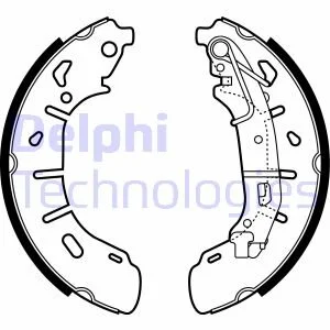 Гальмівні колодки, барабанні DELPHI LS2050