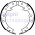 Гальмівні колодки, барабанні DELPHI LS2125 (фото 1)