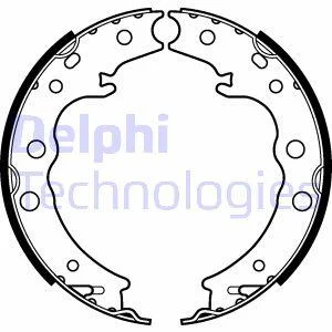 Гальмівні колодки, барабанні DELPHI LS2125