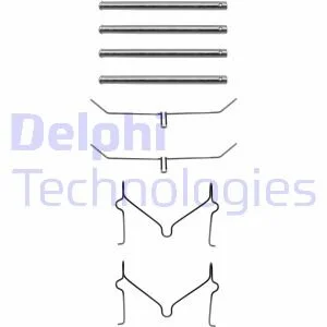 Монтажний компл.,гальм.колодки DELPHI LX0182