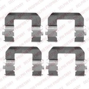 Установчий к-кт. гальм. колод. HYUNDAI TUCSON DELPHI LX0413