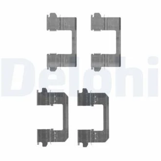 NISSAN установчий к-кт. гальм. колод. QASHQAI 07- DELPHI LX0530