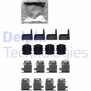 NISSAN К-т установчий гальм. колодок NV400 dCi 100 11-14, OPEL MOVANO B 2.3 CDTI 10-, RENAULT MASTER III 2.3 dCi 14- DELPHI LX0687