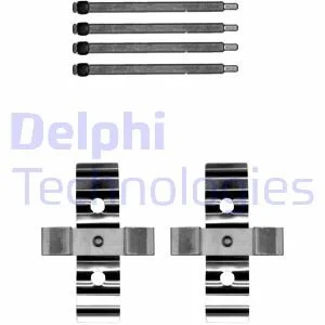 Монтажний набір гальмівних колодок VOLVO S60 I, V70 II TESLA MODEL S, MODEL X 2.4-Electric 09.01- DELPHI LX0702