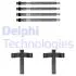 Комплект монтажний колодок DELPHI LX0707 (фото 1)