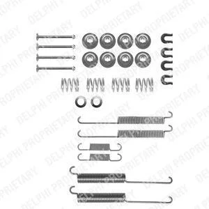 MITSUBISHI установчий к-кт. гальм. колод.L200 -08 DELPHI LY1271 (фото 1)