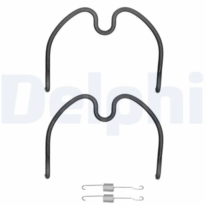 Установчий к-кт. гальмівних колодок OPEL AGILA 1.0,1.2 DELPHI LY1349 (фото 1)