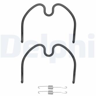 Установчий к-кт. гальмівних колодок OPEL AGILA 1.0,1.2 DELPHI LY1349