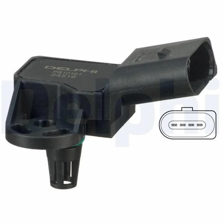 VW датчик тиску SEAT Ibiza IV 1.0TSI DELPHI PS10161 (фото 1)