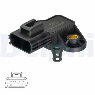MAZDA Датчик тиску CX-7 (ER) 2.3 DISi 06-09 DELPHI PS10227