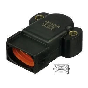 FORD датчик положення дросельної заслонки Escort, Fiesta DELPHI SS1099712B1