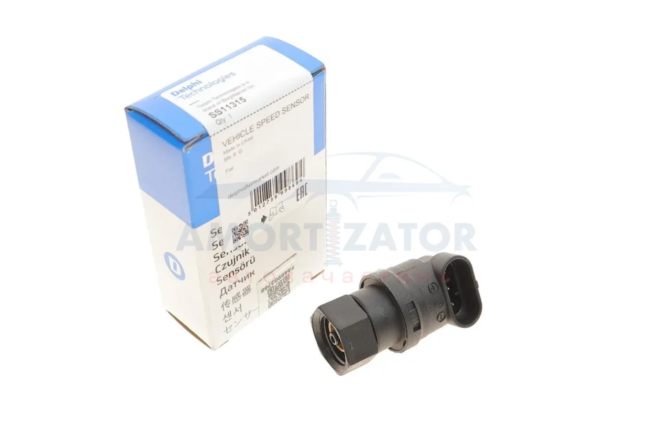 Датчик швидкості обертання валу КПП DELPHI SS11315 (фото 1)