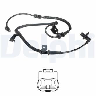 KIA Датчик ABS передн. прав. SOUL I 1.6 09- DELPHI SS20536