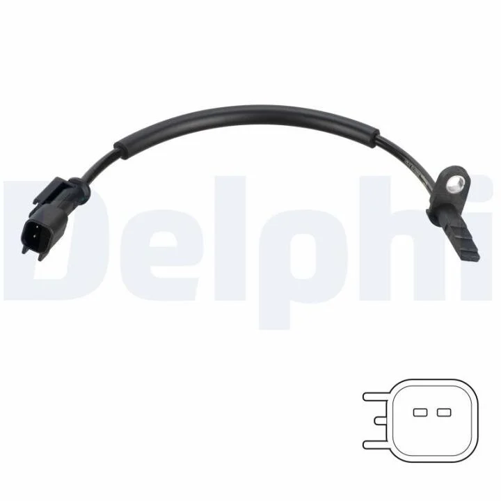 FORD Датчик ABS пер. TOURNEO 2.2 TDCi 12-, TRANSIT 12- DELPHI SS20779 (фото 1)