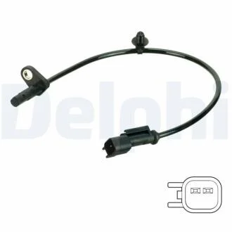 FORD Датчик ABS передн. TOURNEO CUSTOM V362 15-, TRANSIT CUSTOM V362 15- DELPHI SS20805