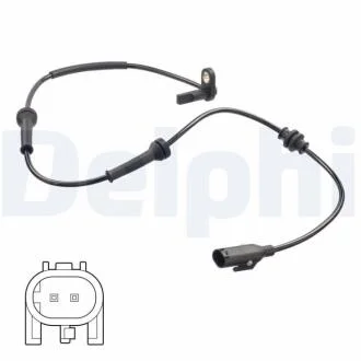 FIAT Датчик ABS передн. FIORINO, QUBO DELPHI SS20815