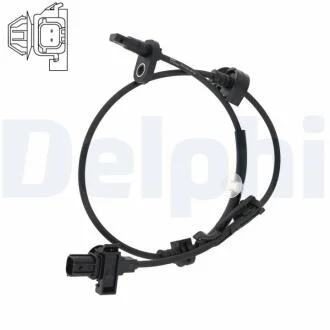 HONDA Датчик ABS передній лівий CR-V III 2.0-2.4 06- DELPHI SS2120212B1