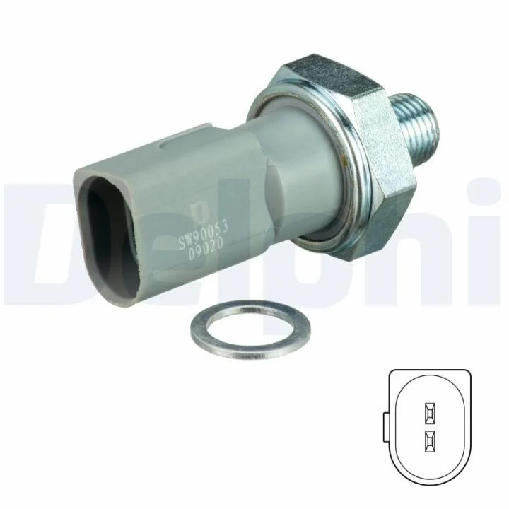 AUDI датчик тиску мастила A4/A5/A6/A8 2,8-3,2FSI 06-. DELPHI SW90053 (фото 1)