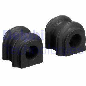 HYUNDAI (к-т 2 шт!) Втулка стабилизатора i10 I (PA) 1.1 08-13, i10 I 1.2 LPG 10-13 DELPHI TD1765W