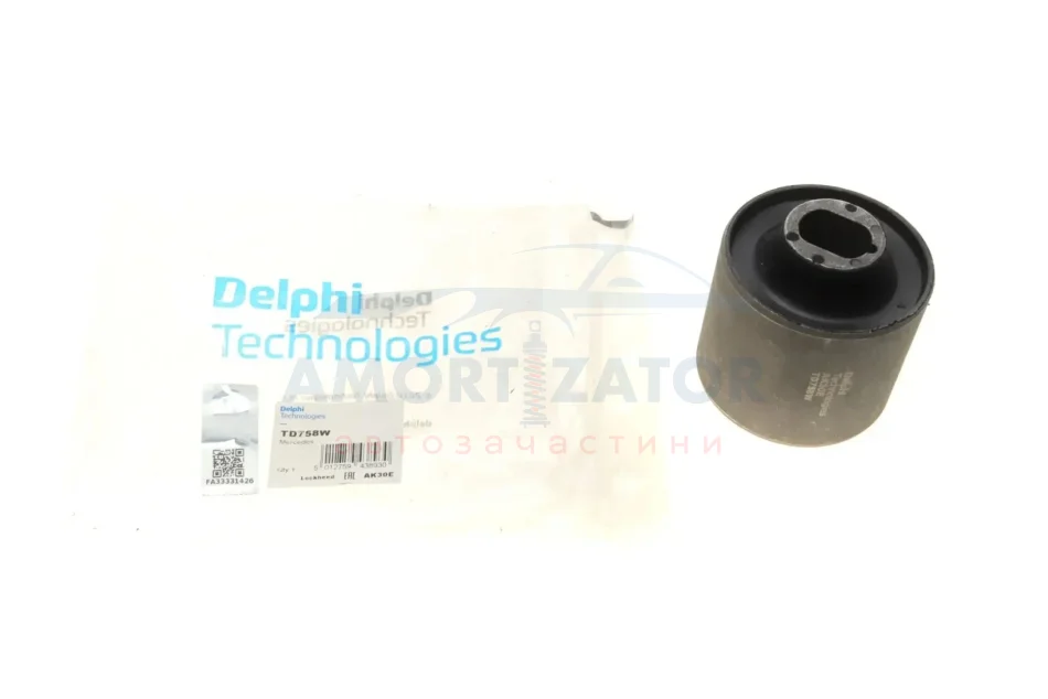 Сайлентблок переднього важеля DELPHI TD758W (фото 1)