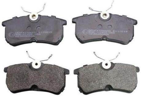 Гальмівнi колодки дискові зад. Ford Focus 98- DENCKERMANN B110219