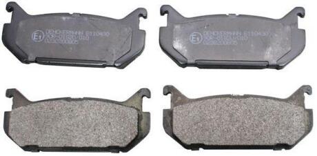 Гальмівні колодки дискові зад. Mazda 626 1.8-2.2/2.0D 92-97 DENCKERMANN B110430