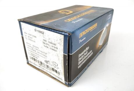 К-кт перед. гальм. колодок Hyundai I30 Kia CeeD Renault Laguna 1.4-2.0Lpg 10.04- DENCKERMANN B110952