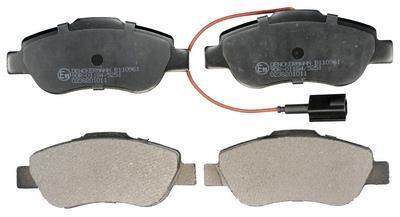 Колодки гальмiвнi переднi Fiat 500 Ford Ka 1.2/1.3D 07.07- DENCKERMANN B110961