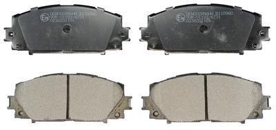 Гальмівні колодки перед. Toyota Yaris 1.0 VVT-i,1.3 VVT-i,D-4D DENCKERMANN B110980