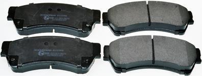 Гальмівні колодки перед. Mazda 6 1.8, 2.0 MRZ 07- DENCKERMANN B110986