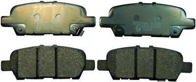 Гальмівнi колодки дискові зад. Nissan Murano 07-/X-trail 01-/Qashqai 07-/Maxima 00- DENCKERMANN B110998